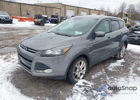 2013 Ford Escape Sel из США, поврежденный, VIN 1FMCU9H94DUA21338